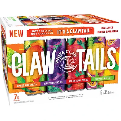 BCLIQUOR White Claw - Clawtails Can