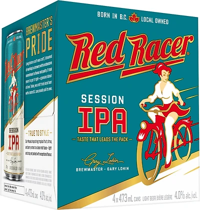 BCLIQUOR Red Racer - Session Ipa 4pk