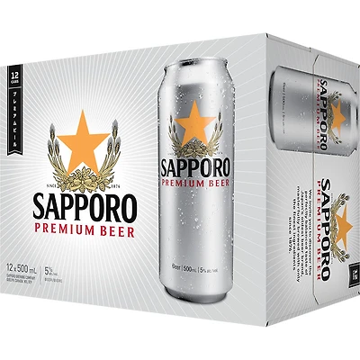 BCLIQUOR Sapporo - Tall Can