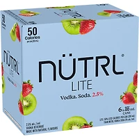 BCLIQUOR Nutrl Lite - Strawberry Kiwi Can