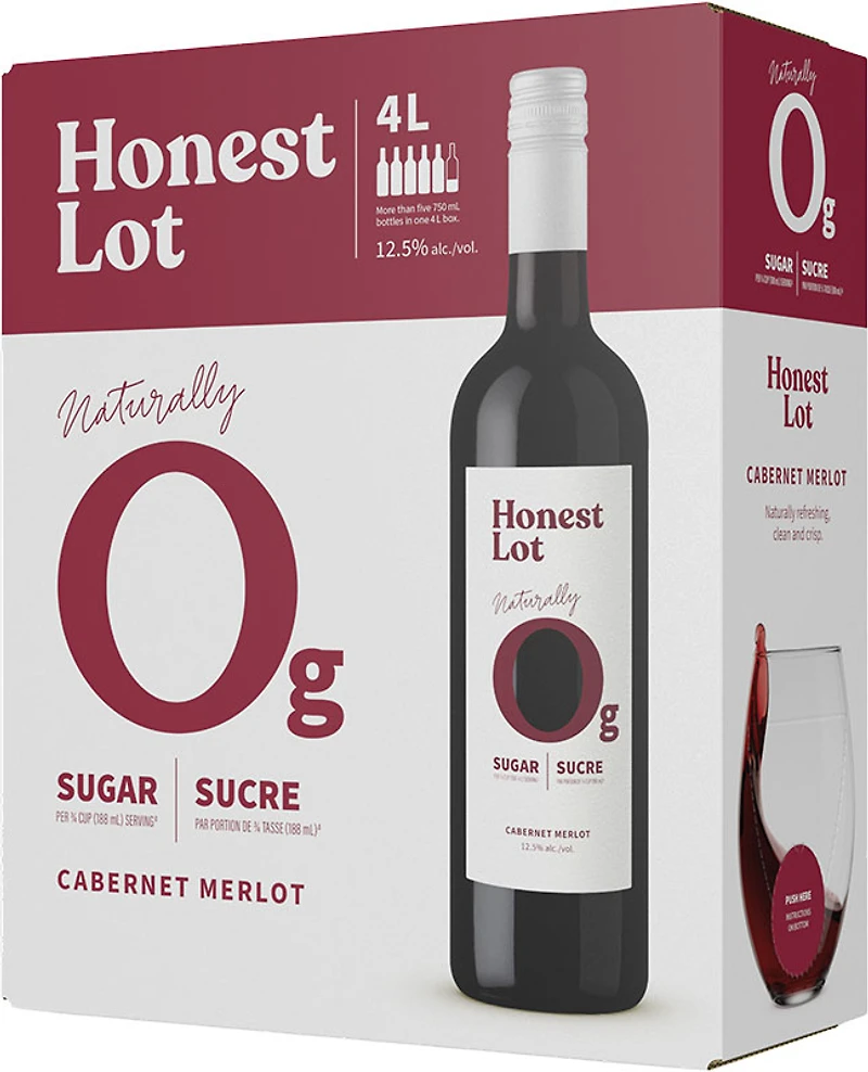 BCLIQUOR Honest Lot - Cabernet Merlot