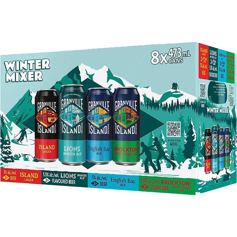 BCLIQUOR Granville Island - Winter Mingler 2025 Tall Can