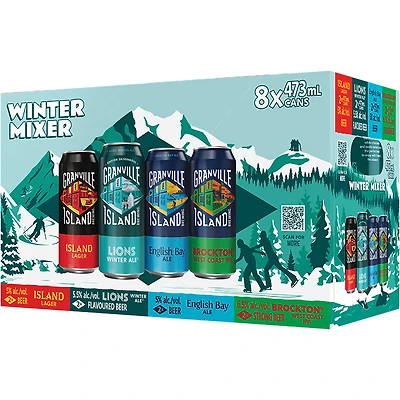 BCLIQUOR Granville Island - Winter Mingler 2025 Tall Can