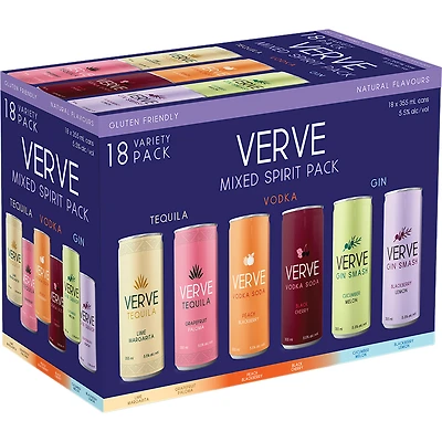 BCLIQUOR Verve - Mixed Spirit Mix Pack Can