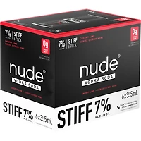 BCLIQUOR Nude Vodka Soda - Stiff Cherry Lime Can