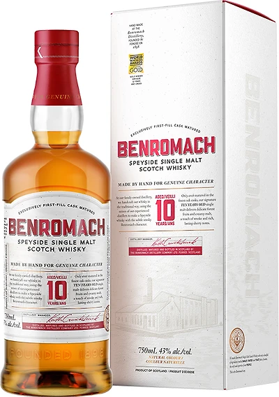 BCLIQUOR Benromach - 10 Years Old
