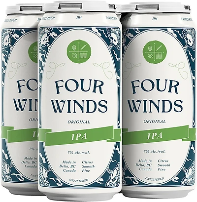 BCLIQUOR Four Winds - Ipa Tall Can