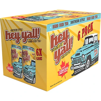BCLIQUOR Hey Y'all - Hard Iced Tea Can