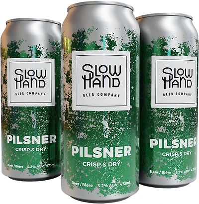 BCLIQUOR Slow Hand Beer Company - Pilsner Tall Can