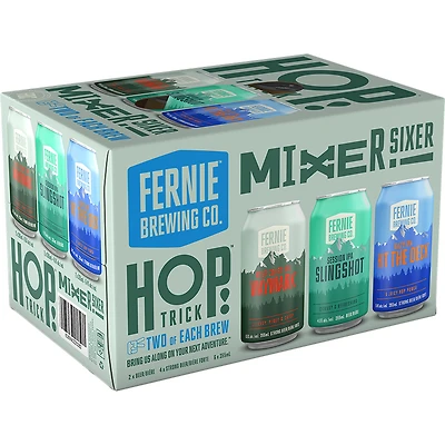 BCLIQUOR Fernie Brewing - Hop Trick Mixer Sixer Cans