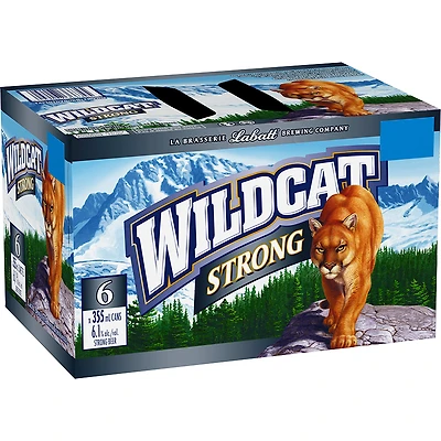 BCLIQUOR Labatt - Wildcat Lager Can