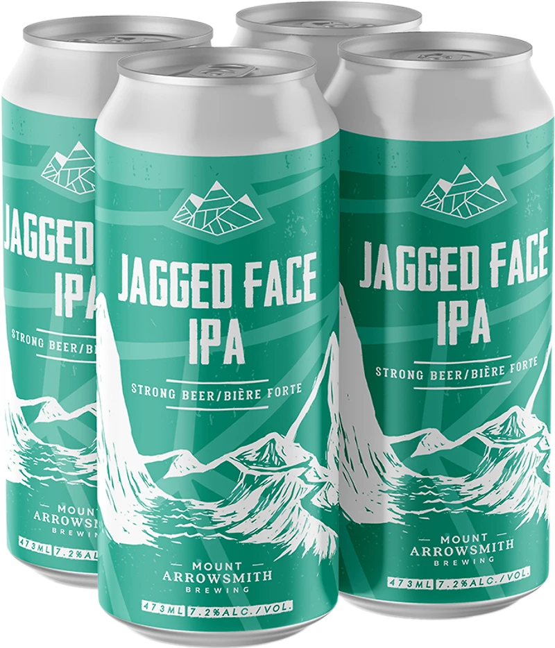 BCLIQUOR Arrowsmith Brewing - Jagged Face Ipa Tall Can