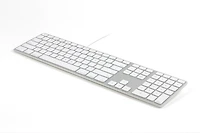 Matias USB Wired Aluminum Keyboard for Mac - Silver