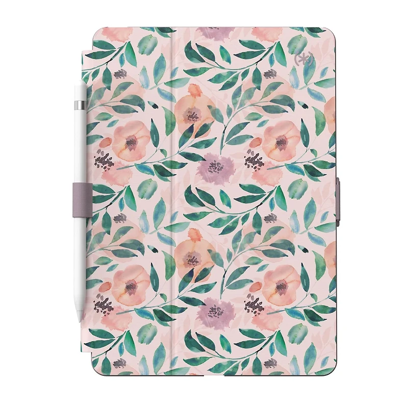 Speck Balance Folio for iPad (7th 8th & 9th gen) - Watercolour Roses