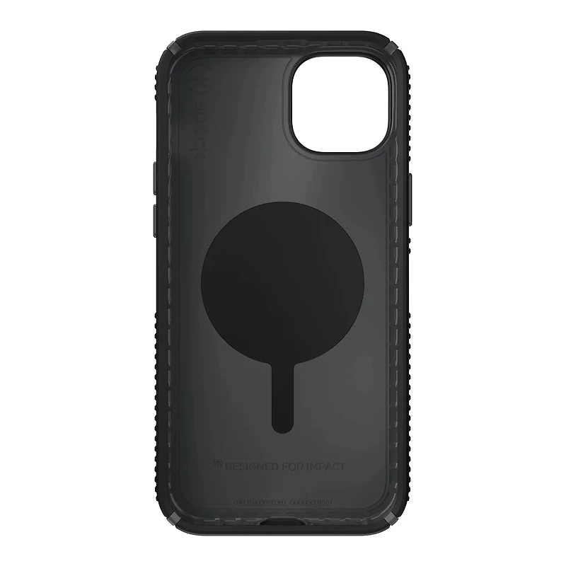 Speck Presidio2 Pro Grip Case with MagSafe/Click Lock for iPhone 16e/15/14/13 - Black/Slate Grey