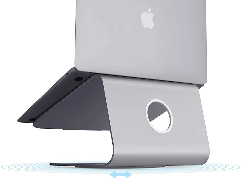 Rain Design mStand360 with swivel mount - Space Grey