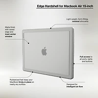 Incase Edge HardShell for 15-inch Macbook Air M3 - Clear