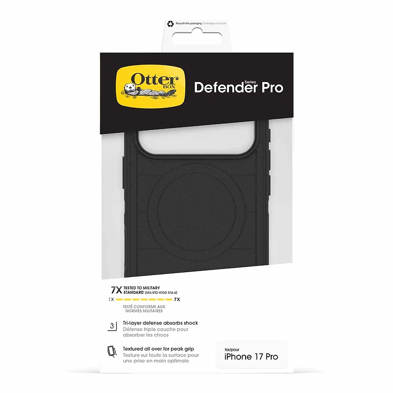 Otterbox Defender Pro with MagSafe for iPhone 17 Pro - Black