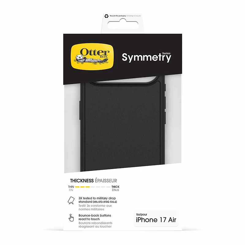 Otterbox Symmetry+ Case with MagSafe for iPhone Air - Black