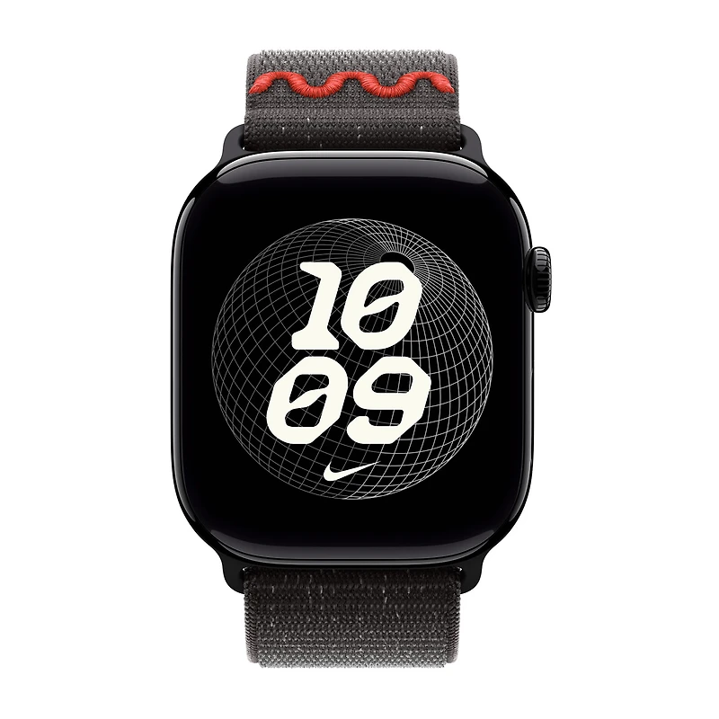 42mm/44mm/45mm/46mm/49mm Midnight Black Nike Sport Loop