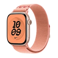 38mm/40mm/41mm/42mm Alpenglow Pink Nike Sport Loop