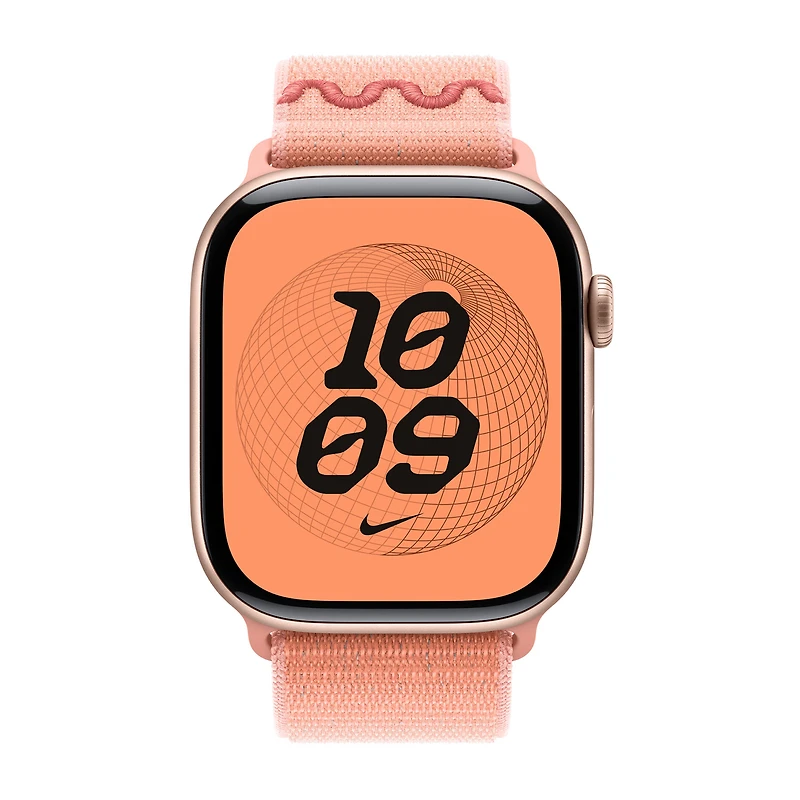 38mm/40mm/41mm/42mm Alpenglow Pink Nike Sport Loop