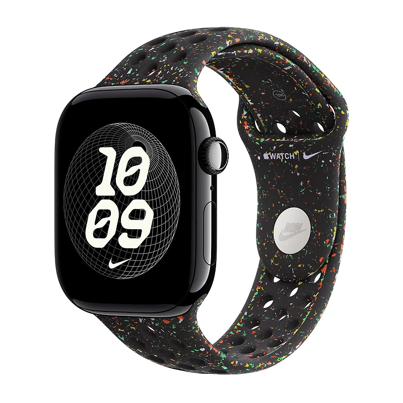 42mm/44mm/45mm/46mm/49mm Midnight Black Nike Sport Band