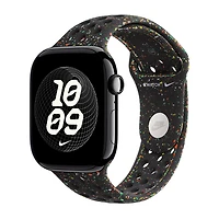 42mm/44mm/45mm/46mm/49mm Midnight Black Nike Sport Band