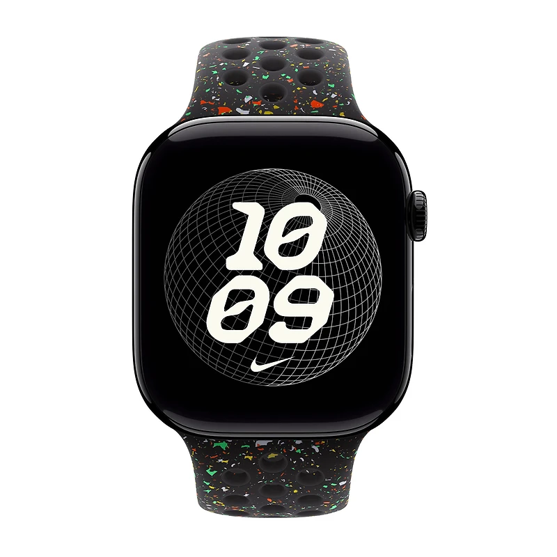 42mm/44mm/45mm/46mm/49mm Midnight Black Nike Sport Band