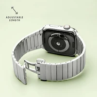 LAUT Links Stainless Steel Watch Band for Apple Watch 42mm/44mm/45mm/46mm/49mm