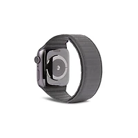 Decoded Leather Magnetic Traction Strap LITE for Apple Watch - 44mm/45mm/46mm/49mm - Antracite