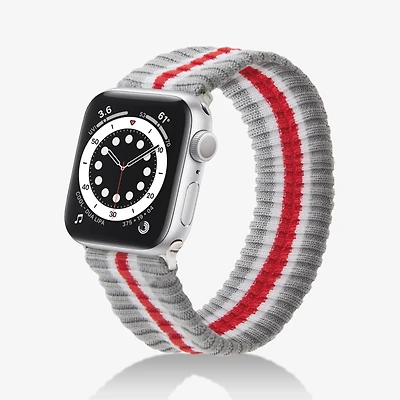 Sonix Apple Watch Band 38mm/40mm/41mm/42mm - Varsity Grey Knit