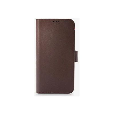 Decoded Leather Detachable Wallet with MagSafe for iPhone 14 Pro - Chocolate Brown