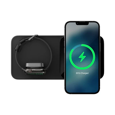 Nomad Base One Max with MagSafe Wireless Charger 2 in 1 - Black