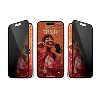 PanzerGlass Privacy Glass Screen Protector for iPhone 15 Plus