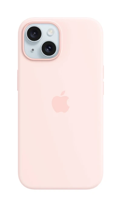 Apple iPhone 15 Silicone Case with MagSafe