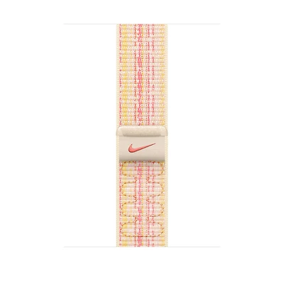 Apple 42/44/45mm Starlight/Pink Nike Sport Loop