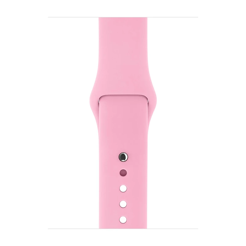 Apple 38mm/40mm/41mm/42mm Light Pink Sport Band - S/M