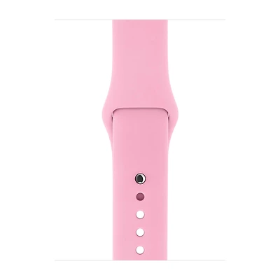 Apple 38mm/40mm/41mm/42mm Light Pink Sport Band - S/M