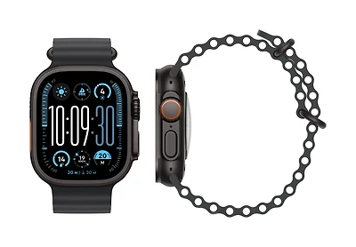 Apple Watch Ultra 2 GPS + Cellular 49mm Black Titanium Case with Black Ocean Band (Demo)