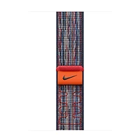 Apple 42mm Blue/Red Nike Sport Loop