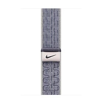 Apple 42mm/44mm/45mm/46mm/49mm Grey/Blue Nike Sport Loop
