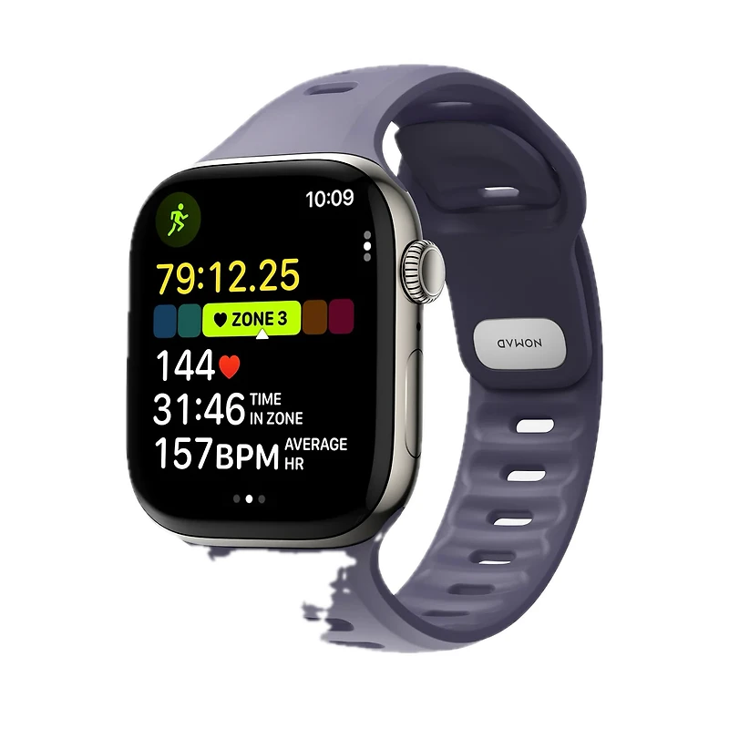 Nomad Tempo Band for Apple Watch 44mm/45mm/46mm/49mm - Purple (Dusk)