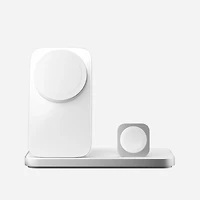 Nomad Stand One Max - Silver | Qi2.2 | 4th Gen - 3-in-1