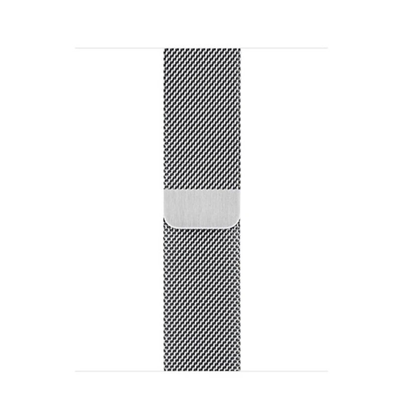 Apple Watch 42/44/45mm Silver Milanese Loop