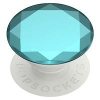 PopSockets PopGrip Metallic Diamond - Aquarius Blue