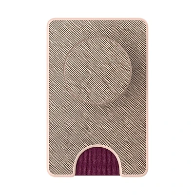 PopSockets PopWallet+ - Saffiano Rose Gold