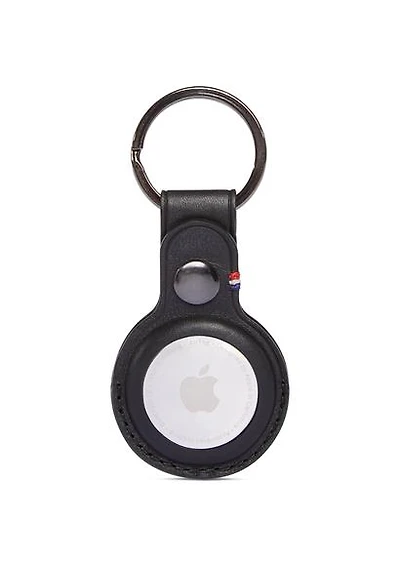 Decoded Leather Keychain for Airtag