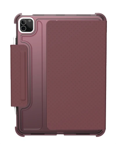 UAG Lucent Folio Case iPad Pro 11-inch (2nd/3rd/4th Gen) iPad Air (4th/5th Gen) - Aubergine/Dusty Rose