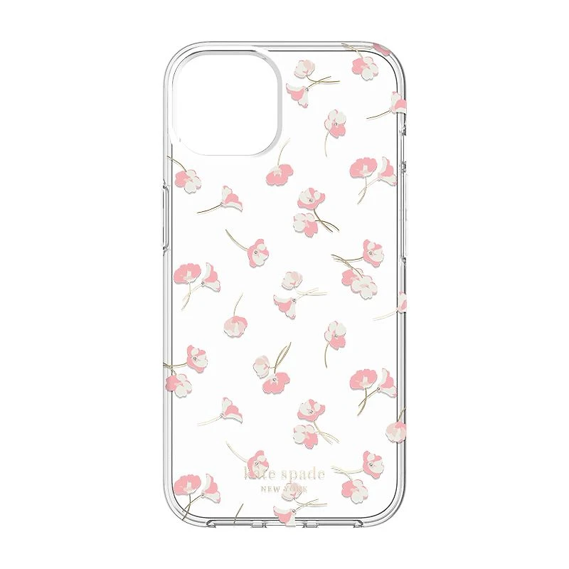 kate spade NY Defensive Hardshell Case for iPhone 13 - Falling Poppies